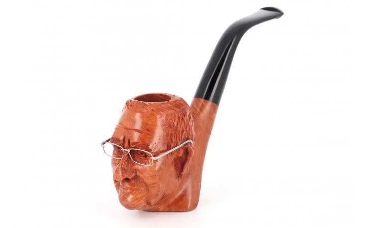 Pipe sculptée François Hollande
