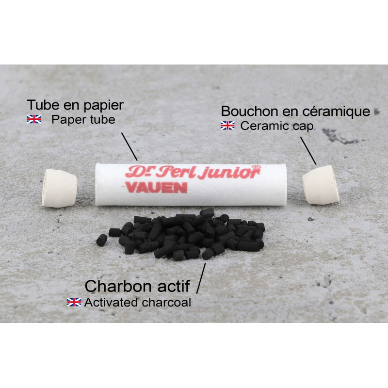 Filtres 9 mm Vauen pour fumer la pipe (180 filtres) - La Pipe Rit