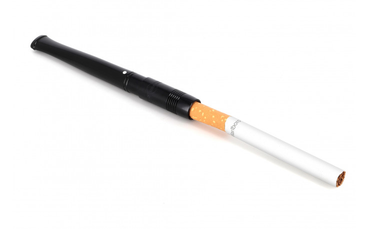 Fume cigarette Dunhill en métal noir (CH4301)