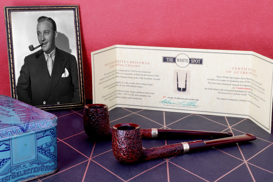 Coffret pipes Dunhill Bing Crosby Cumberland (n°14/15)