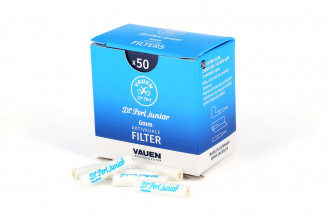 50 filtres 6 mm Vauen (charbon actif)