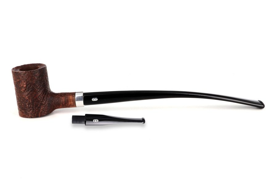 Pipe Chacom Ideal 155 sablée (2 tuyaux inclus) - La Pipe Rit