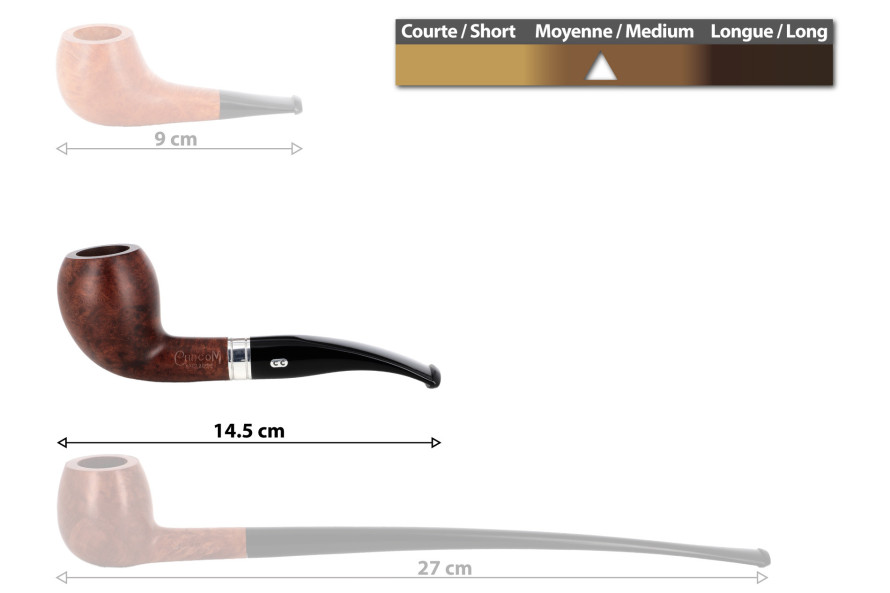 Pipe Chacom Saint-Claude 99 (La Bouffarde Française) - La Pipe Rit
