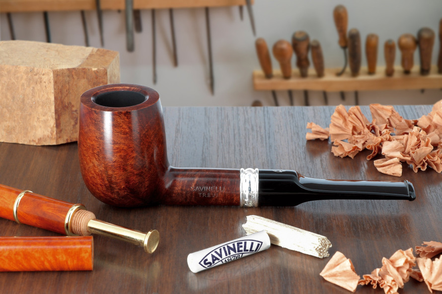 Savinelli Trevi 114KS pipe (9mm filter) - La Pipe Rit