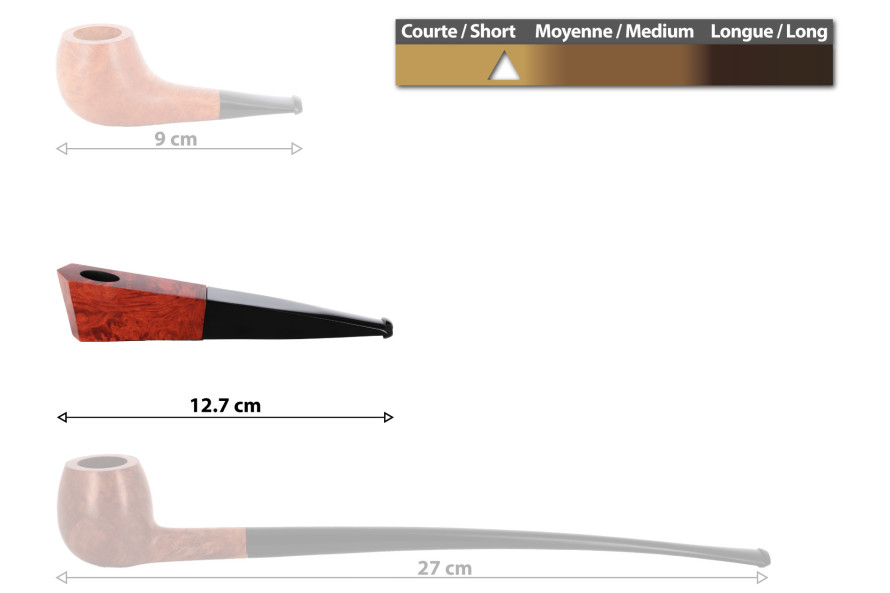 Pipe Vauen Quixx 3 (design moderne et look futuriste) - La Pipe Rit