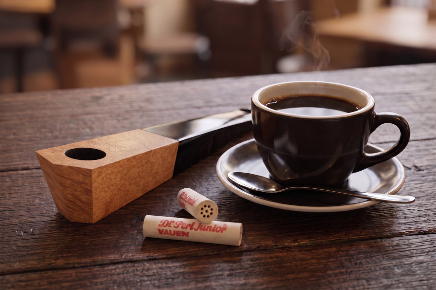 Pipe Vauen Quixx 1 (design moderne et look futuriste) - La Pipe Rit