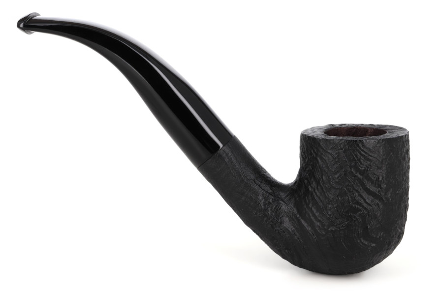 Pipe Eole 9 mm courbe sablée - La Pipe Rit