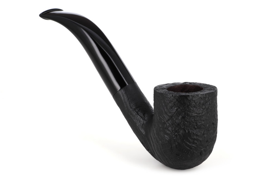 Pipe Eole 9 mm courbe sablée - La Pipe Rit