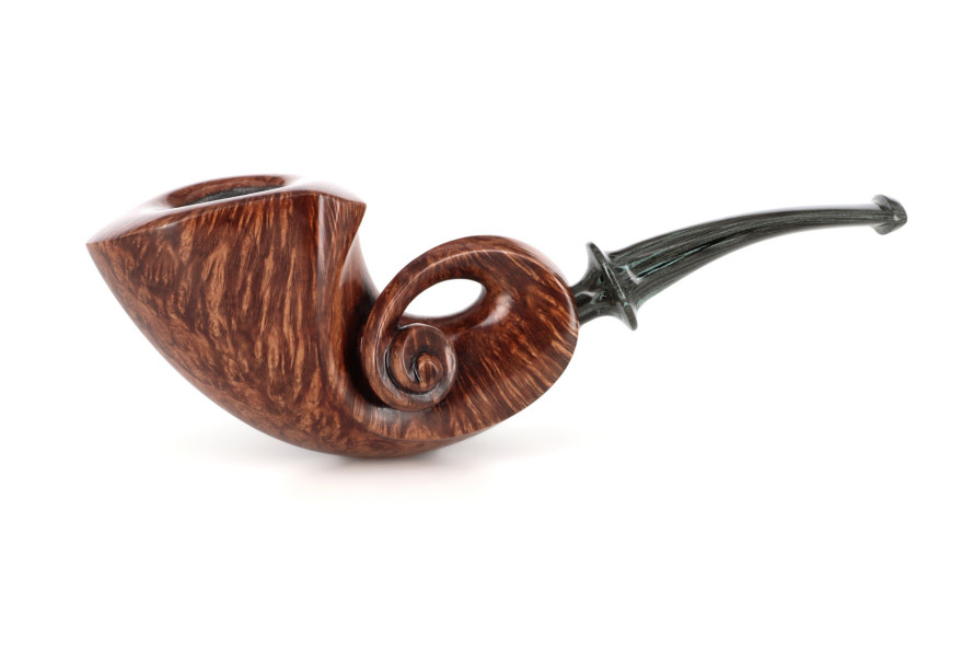 Pipe Rafaël Arzuaga Spirale lisse - La Pipe Rit