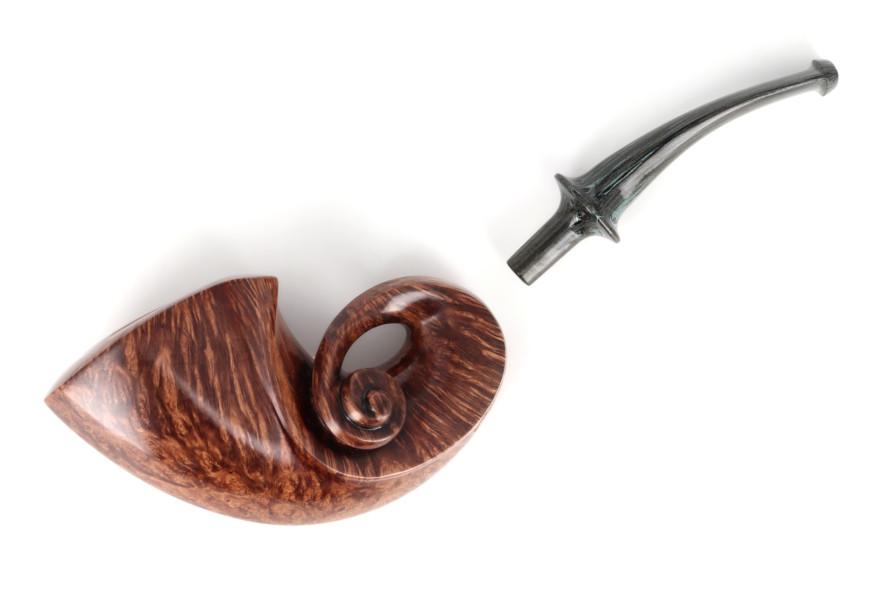 Pipe Rafaël Arzuaga Spirale lisse - La Pipe Rit