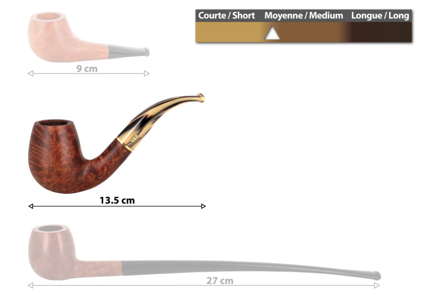 Pipe du mois de janvier 2027 (fabrication française) - La Pipe Rit