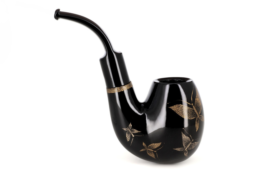 Pipe Eole laquée Urushi Papillon - La Pipe Rit