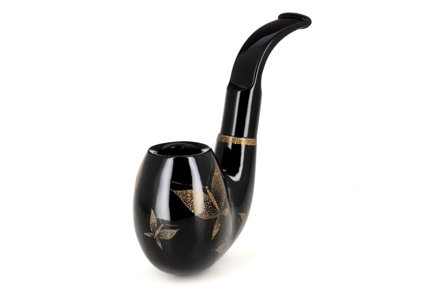 Pipe Eole laquée Urushi Papillon - La Pipe Rit