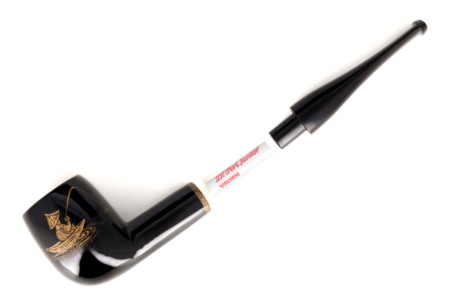 Pipe Eole laquée Urushi Pêcheur - La Pipe Rit