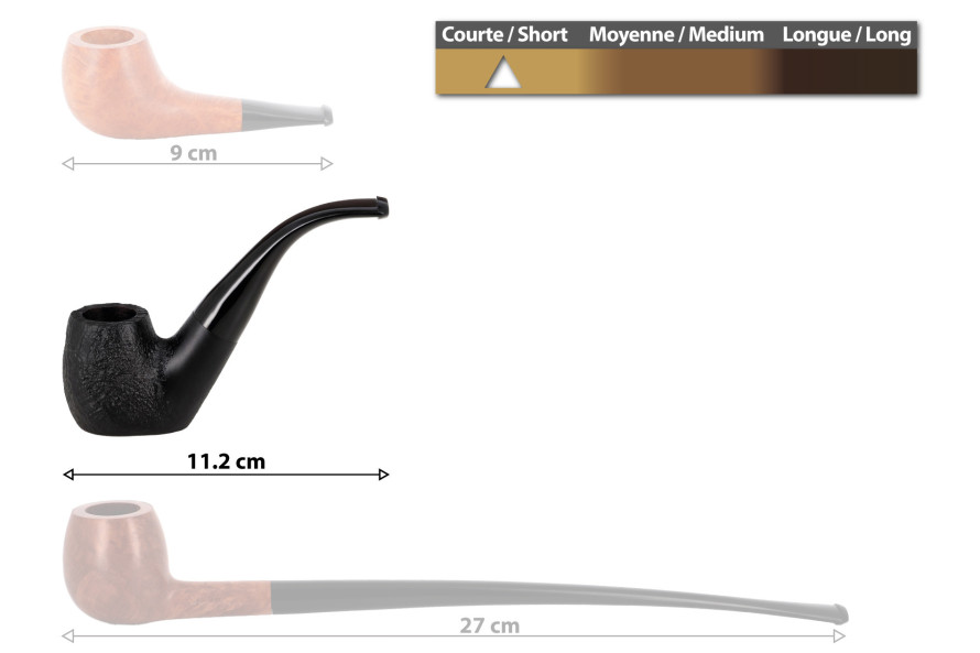 Pipe personnalisable Saint-Claude n°23 - La Pipe Rit