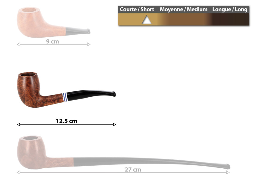 Kit fumeur de pipe débutant (modèle uni n°1) - La Pipe Rit