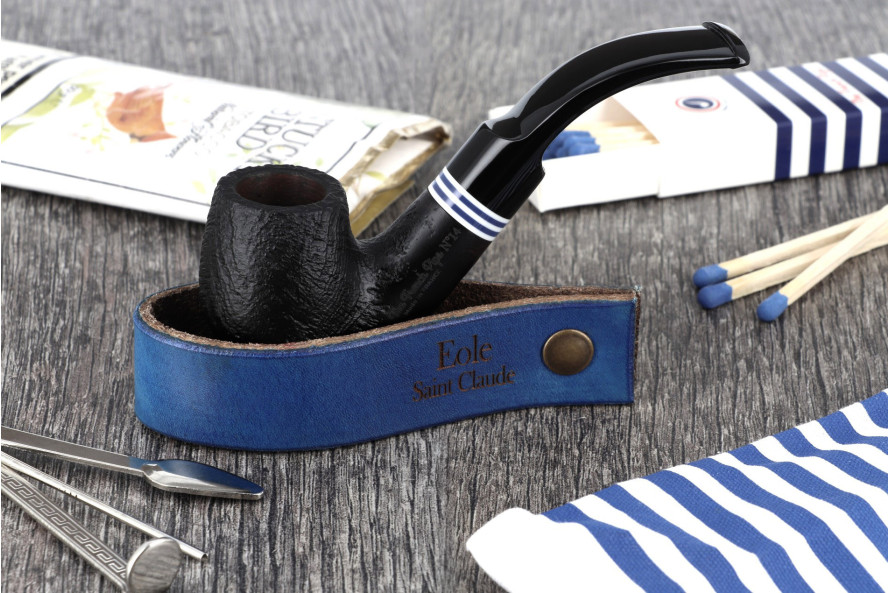 Kit fumeur de pipe débutant (modèle sablé n°14) - La Pipe Rit