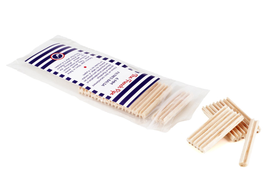 Sachet de 20 filtres Chacom balsa 6 mm - La Pipe Rit