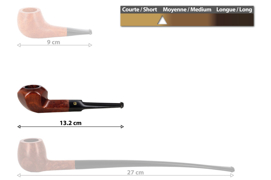 Jeantet Fleuron 6-F15 pipe - La Pipe Rit