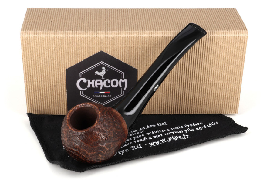 Chacom Volute 2 sandblasted pipe - La Pipe Rit