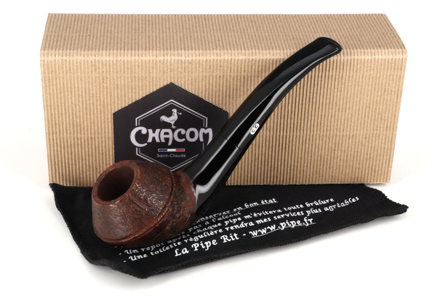 Pipe Chacom Volute 4 sablée - La Pipe Rit