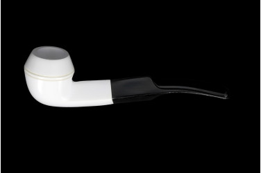Pipe en écume de mer lisse (forme Haïti) - La Pipe Rit
