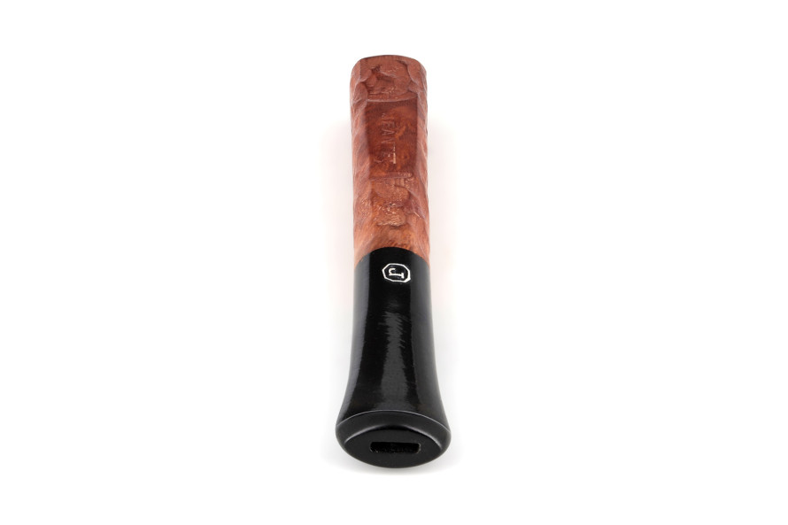 Retro Jeantet cigarette holder in rusticated briar - La Pipe Rit