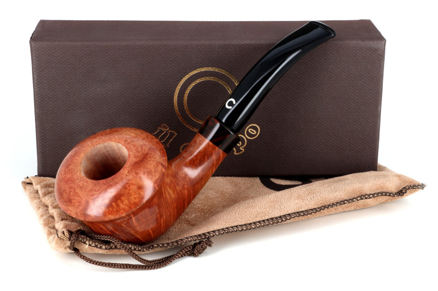 Il Ceppo Calabash half-bent pipe (Group 4) - La Pipe Rit