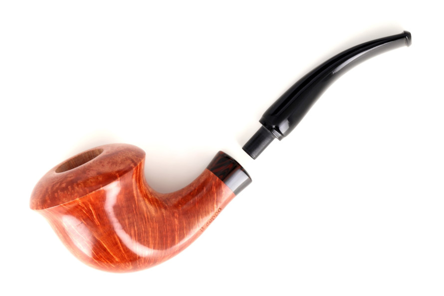 Il Ceppo Calabash half-bent pipe (Group 4) - La Pipe Rit