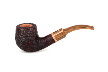 Pipe Il Ceppo sablée tuyau sifflet (Groupe 1) - La Pipe Rit