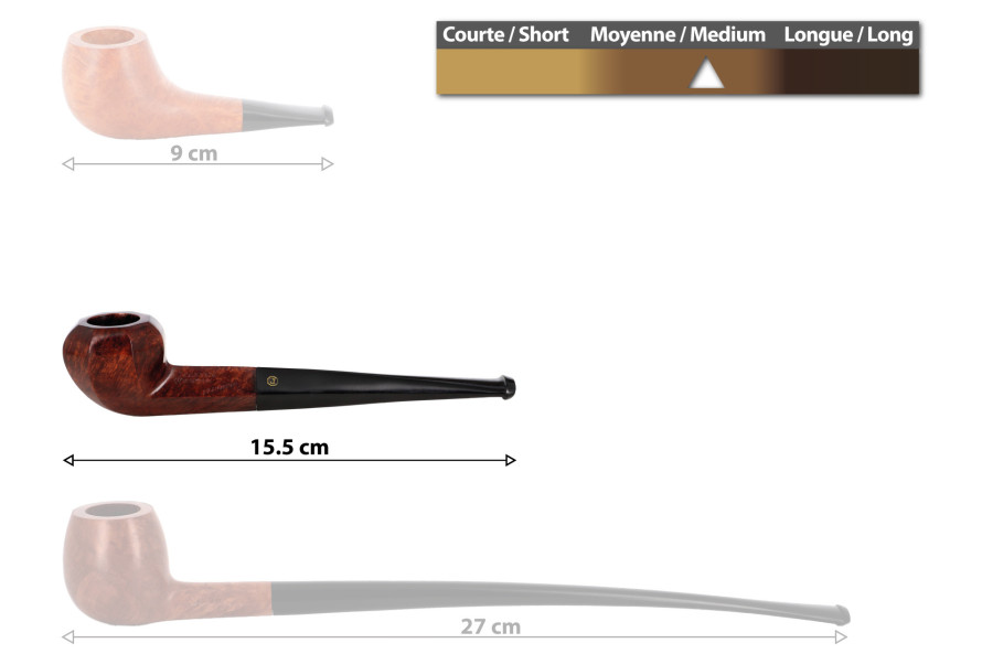 Pipe Jeantet Fleuron 8-F12 - La Pipe Rit
