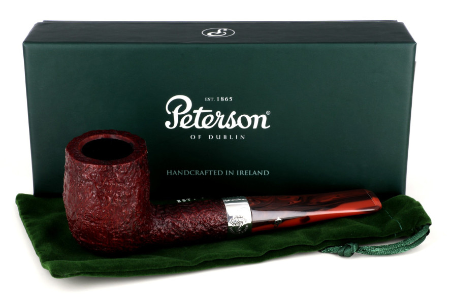 Peterson Irish Harp 107 pipe (sandblasted) (9mm filter)