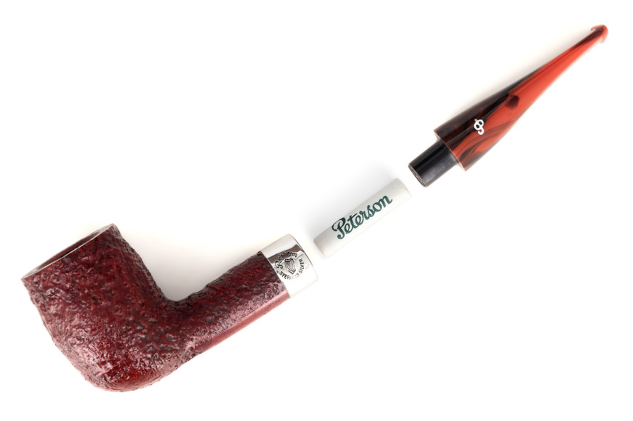 Peterson Irish Harp 107 pipe (sandblasted) (9mm filter)
