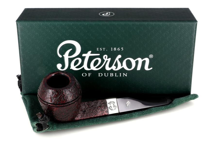 Pipe Peterson Sherlock Holmes Baker Street (sablée) (filtre 9 mm)