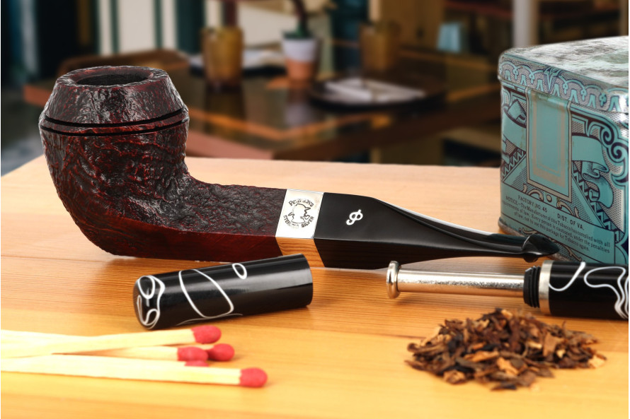 Peterson Sherlock Holmes Baker Street pipe (sandblasted) (no filter)