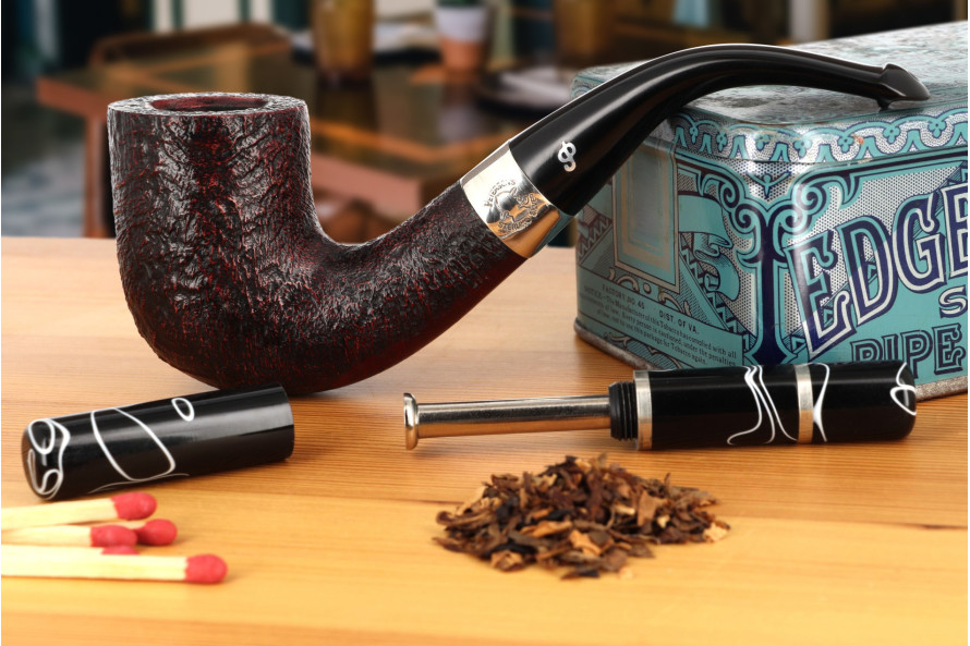 Peterson Sherlock Holmes Rathbone pipe (sandblasted) (without filter)