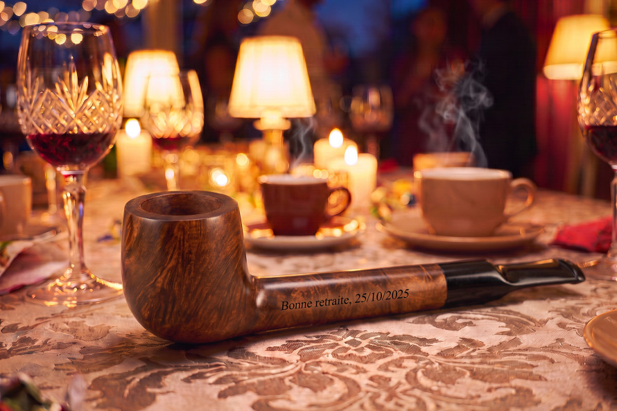 Pipe personnalisable Saint-Claude n°7 - La Pipe Rit