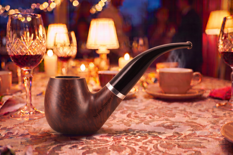 Pipe personnalisable Saint-Claude n°8 - La Pipe Rit