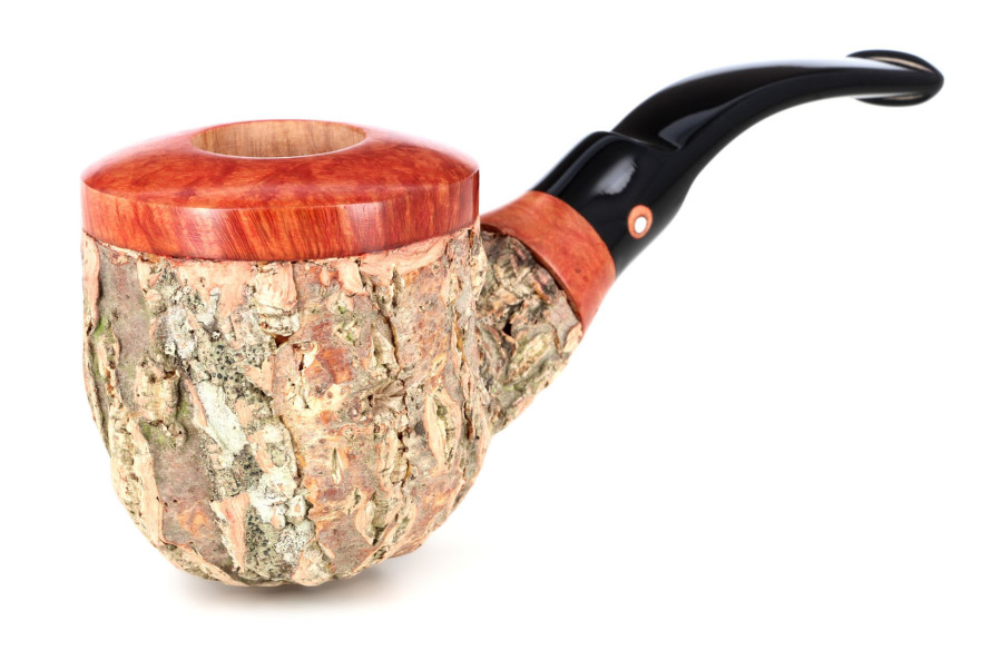 Tom Spanu Sughero bent pipe (black stem)