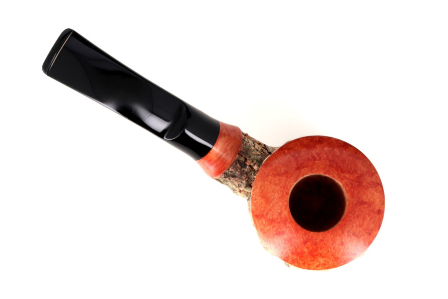 Pipe Tom Spanu Sughero courbée (tuyau noir)