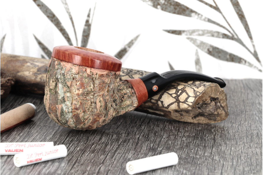 Tom Spanu Sughero bent pipe (black stem)
