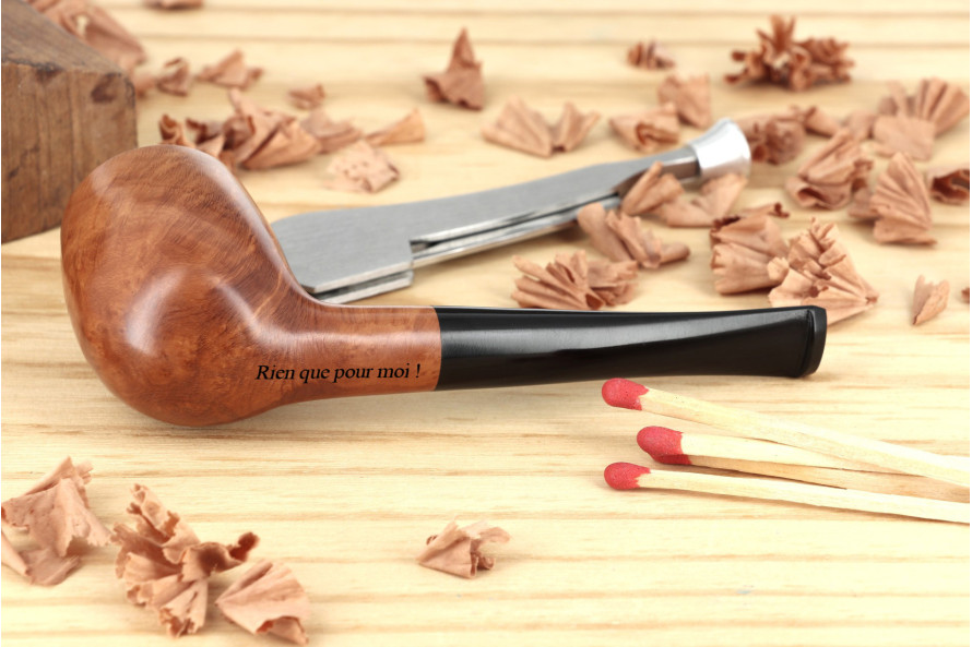 Pipe personnalisable Saint-Claude n°27 - La Pipe Rit