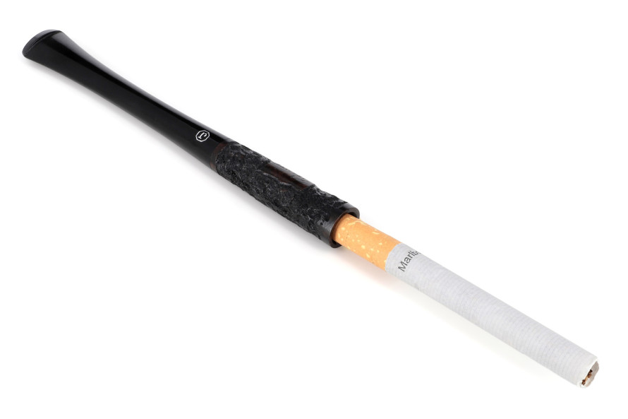 Fume cigarette Jeantet en bruyère rustique long - La Pipe Rit