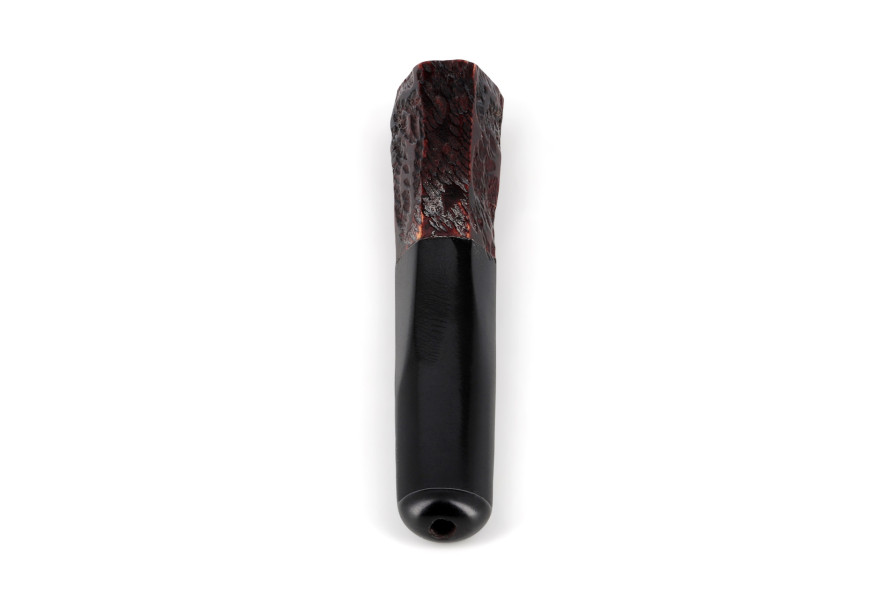 Facets cigarette holder (rusticated briar) - La Pipe Rit