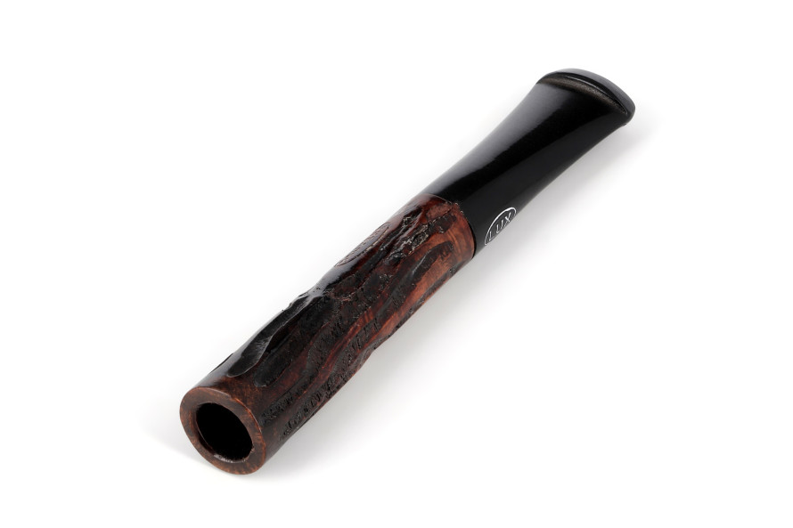 Fume cigarette Lux en bruyère rustique rond - La Pipe Rit
