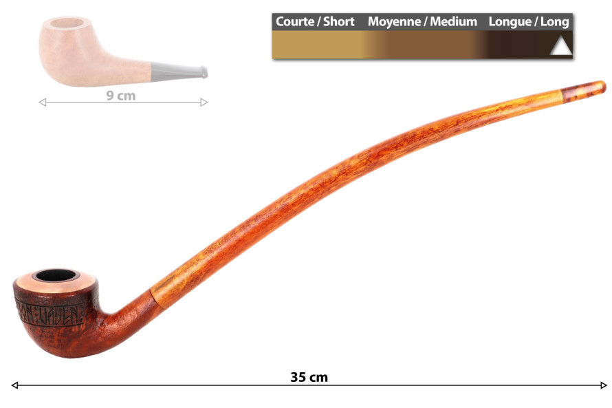 Pipe Vauen La Comté Eldorin sablée (Seigneur des Anneaux)