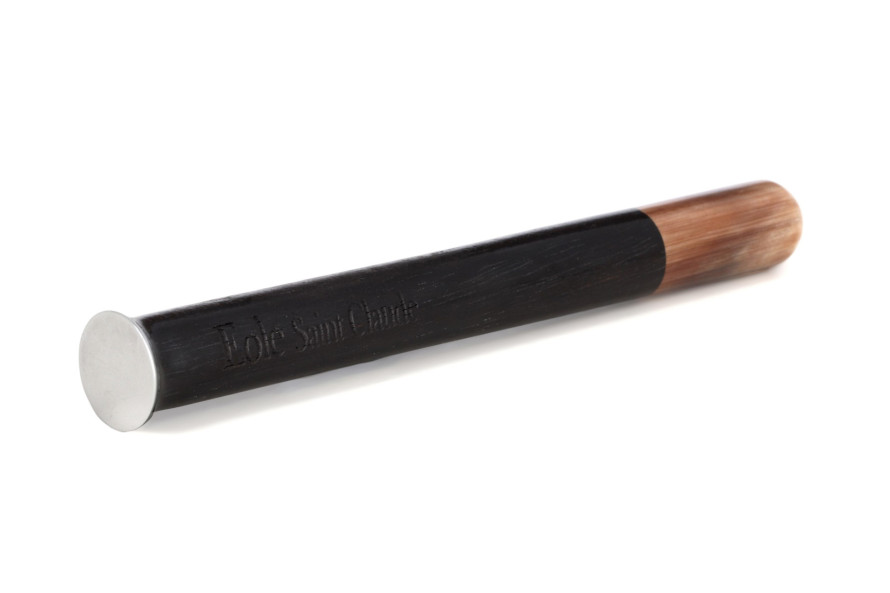 Bourre pipe artisanal (ébène et corne) - La Pipe Rit