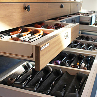 Un très grand choix en boutique pour acheter une pipe