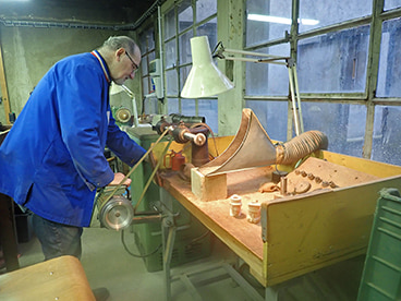 Atelier de fabrication des pipes
