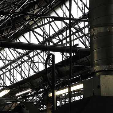 L'intérieur de l'usine Jeantet à St-Claude